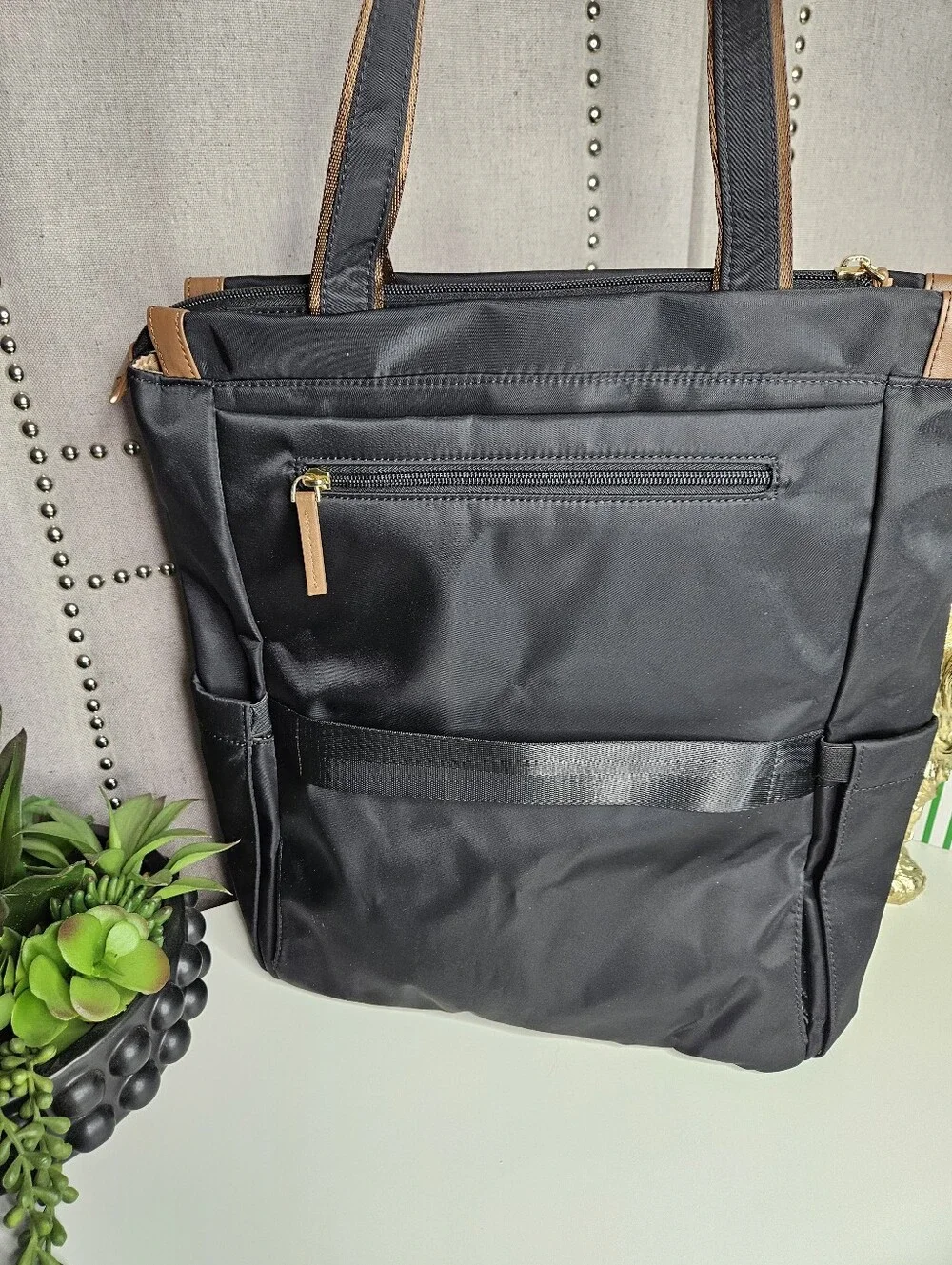 Golf Supags Convertible Shoulder/Backpack Brown Black